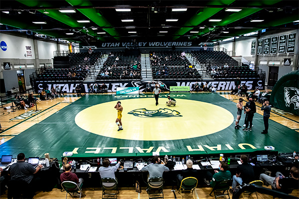 UVU Wrestling event